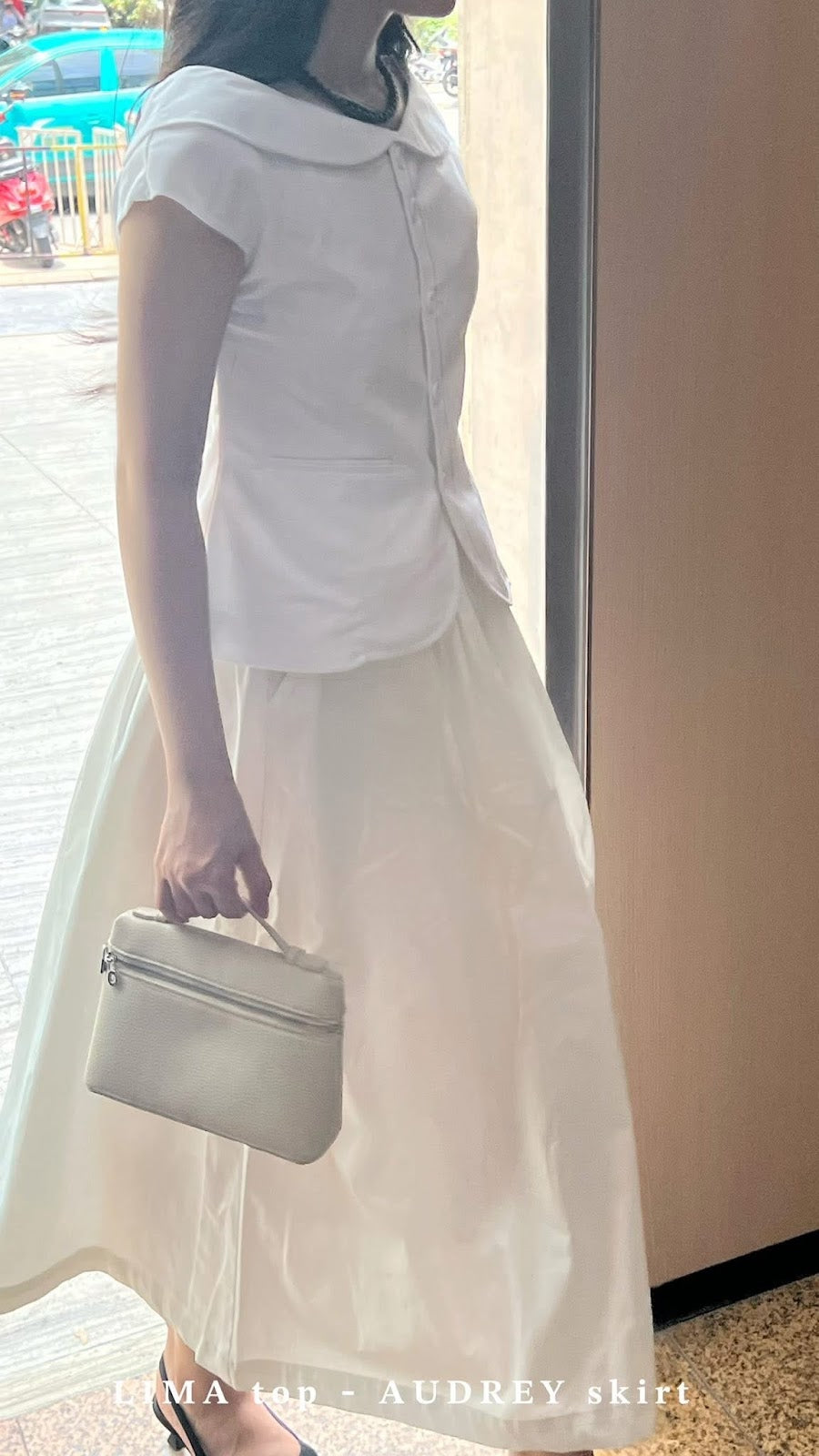 Lima linen two-piece set front