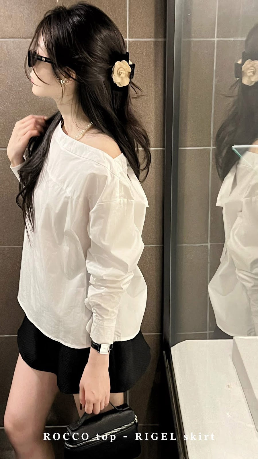 Rocco raw-cotton shirt side