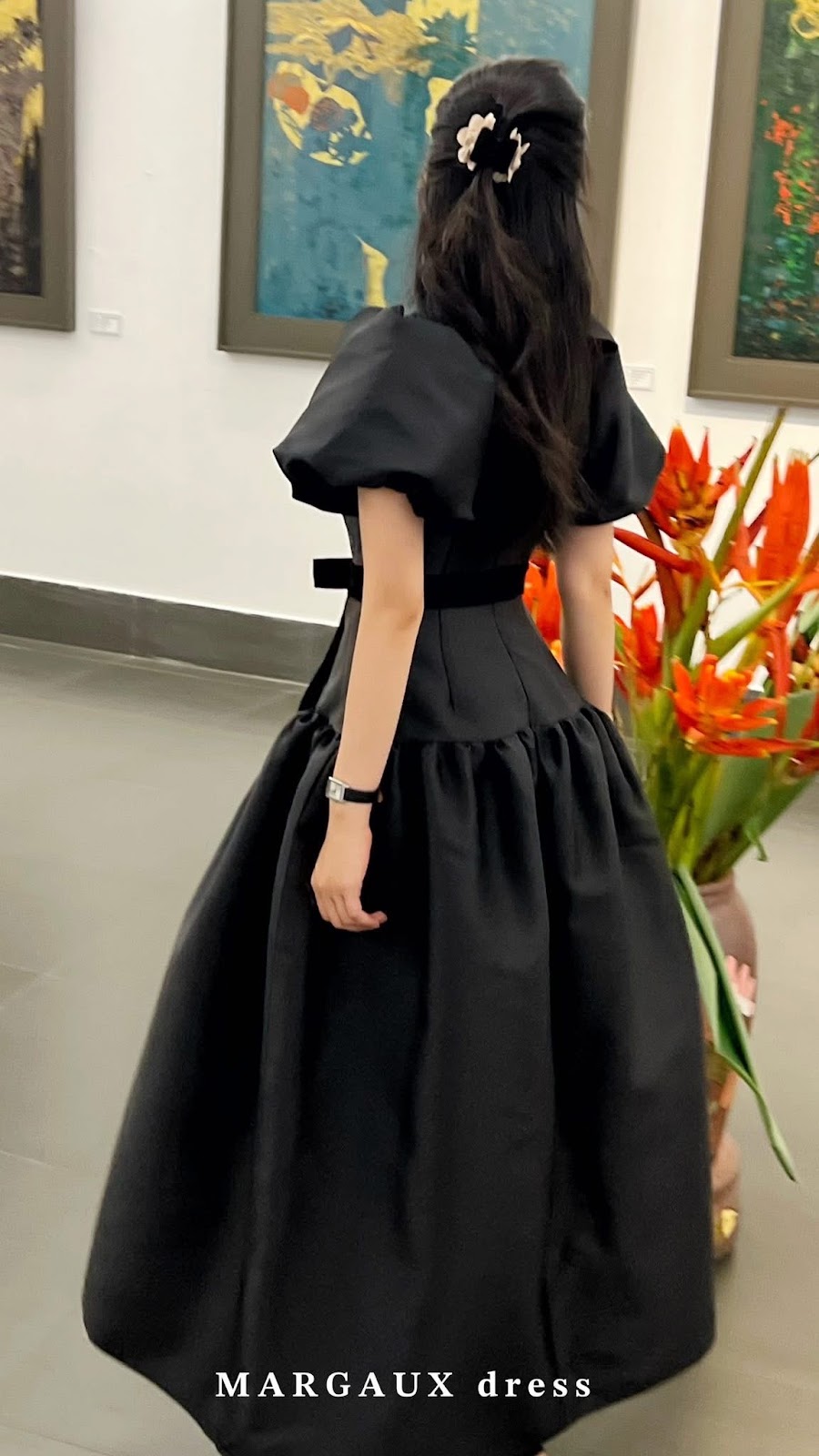 Margaux classic party dress front