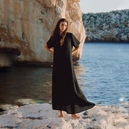 Penna Crepe Short Sleeve Dress