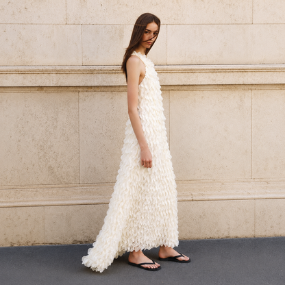 Tarley Wave Lace Maxi Dress